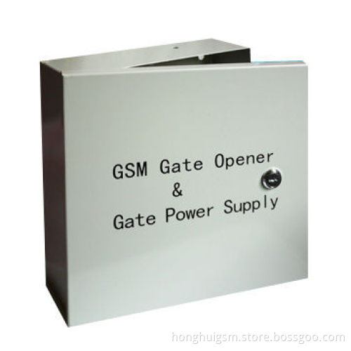 GSM gate opener with power supply of 240V AC voltage
